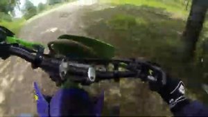Kawasaki KDX 200 Freeride POV