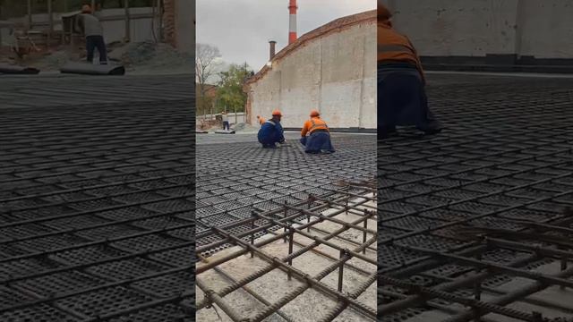 Как проходят работы на объекте - Производственный ЦЕХ с АБК?