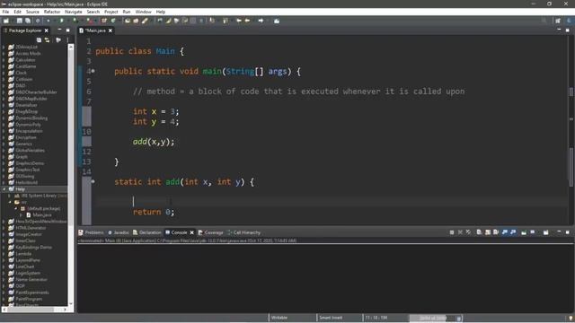 Java tutorial for beginners - Methods, Overloaded Methods (Part 10) | XPERGE