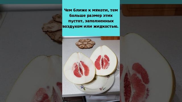 Случайнось или замысел? Сверхпрочность кожуры помело