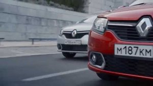 Рекламный ТВ-ролик с Новым Renault Sandero 2014. Яркий, красивый, современный.