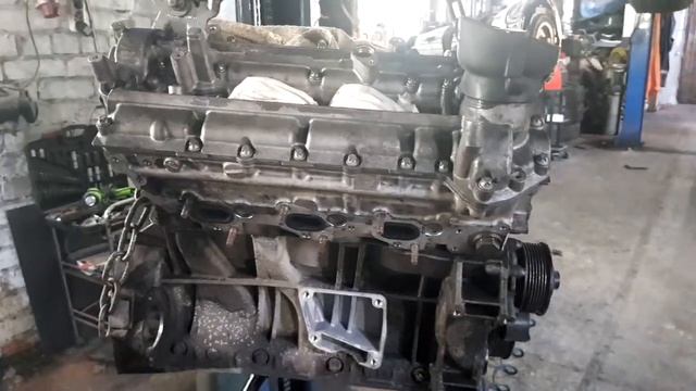 mercedes-benz s-class 350 ремонт двигателя часть 2 смотреть онлайн