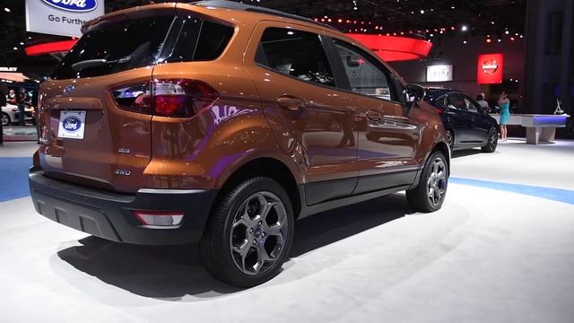 2018 Ford Ecosport | First Look & Review | 2017 New York Auto Show смотреть онлайн