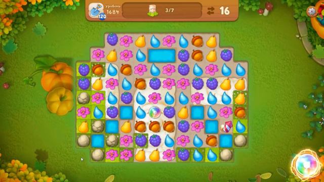 GardenScapes level 1684 смотреть онлайн