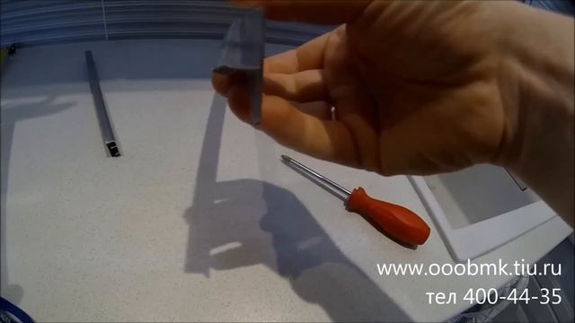 Алюминиевый плинтус для столешницы. смотреть онлайн
