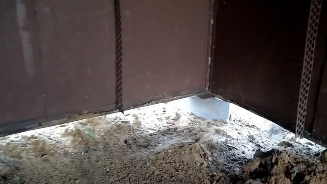 Перевозка гаража, установка на блоки. смотреть онлайн