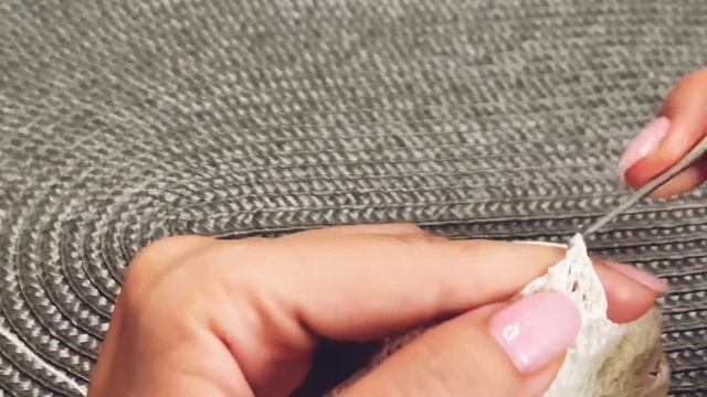 Рельефная Салфетка крючком Lira 15