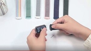 HUAWEI Watch Fit band change замена ремешка