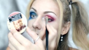 Make up Harley Quinn/ Макияж Харли Квинн Отряд самоубийц