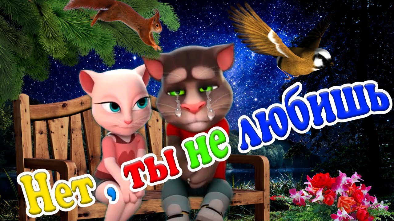Говорящая Анжела и Том ? в Романтическом клипе ? Нет, ты не Любишь Его ? в Стиле Руки Вверх ??
