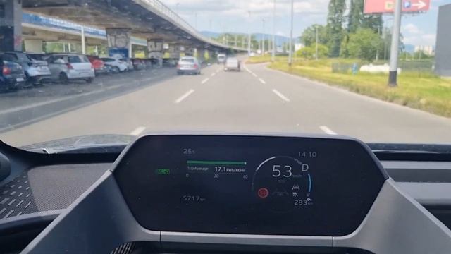 Toyota bZ4X AWD (71.4 kWh, 218 HP) - consumption and real range (city) смотреть онлайн