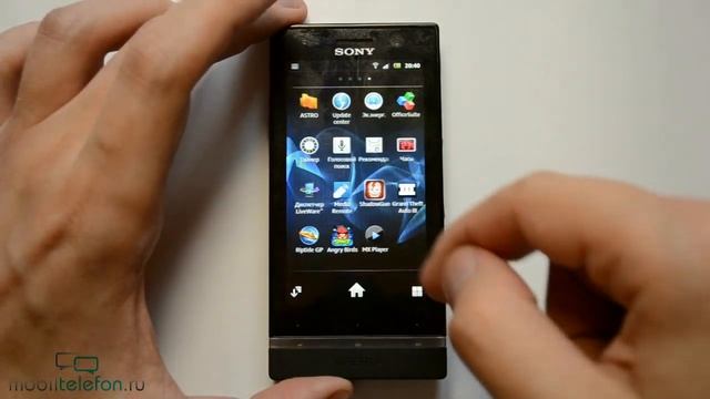 Обзор Sony Xperia U (review) смотреть онлайн