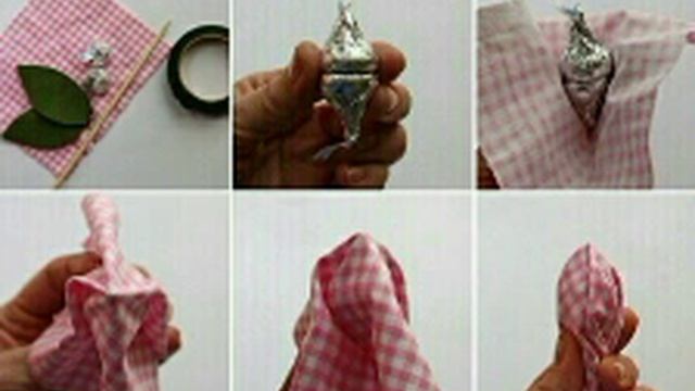 КРАСИВЫЙ БУКЕТ ИЗ КОНФЕТ смотреть онлайн