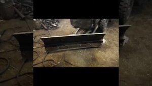 Снеговая лопата на минитрактор