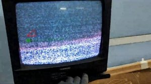 Он дожил до наших времен Старый телевизор Samsung