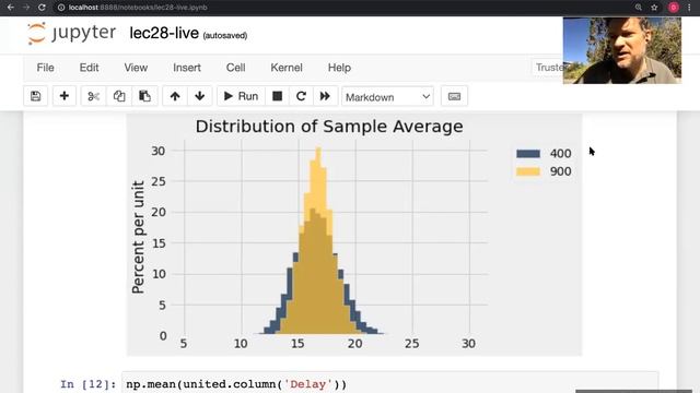 Data 8: 10/30/2020 Friday Lecture: Sample Means смотреть онлайн