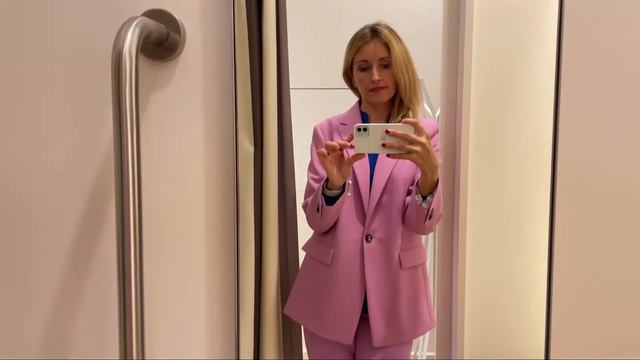 Примерка костюма HUGO BOSS.Женская одежда.Тренды осени#karinaklokner#мода #стиль#Hugoboss