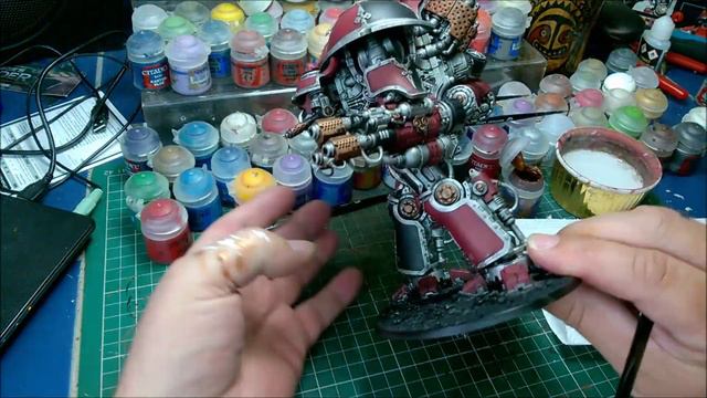 Warhammer 40k, painting the Imperial Knight Valiant Part 5. смотреть онлайн