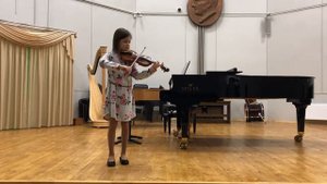 И. С. Бах - Гавот в форме рондо из Партиты Ми-мажор. - Козлова Оливия, 11 лет