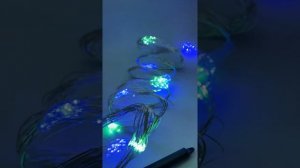 Гирлянда конский хвост разноцветная