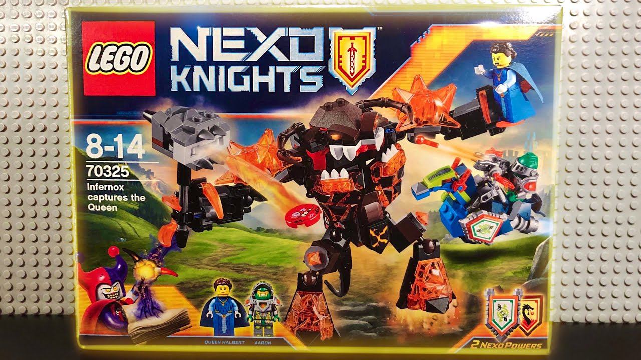 ОБЗОР НА LEGO NEXO KNIGHTS 70325 Инфернокс захватывает Королеву смотреть онлайн