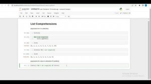 List Comprehensions in python | Python Tutorial | Learn Python