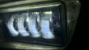 2х режимные Led туманки «ваз2110» установил на ваз2115