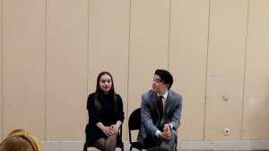 Зачет по сценической речи студентов 1 курса АМУ при МГК им. П.И. Чайковского