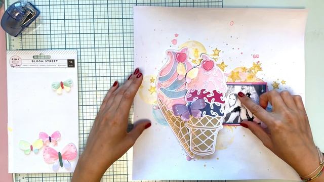 Scrapbooking process