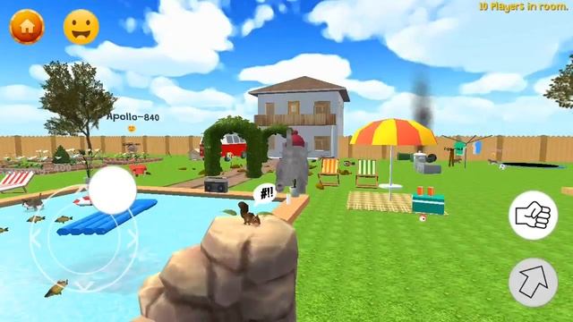 Кот Зиги и Орео в Шапочке Изучают Новый Мультиплеер Сад 2 Играем в Прядки в Новом Игровом Поле смотреть онлайн