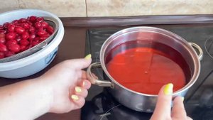 варенье из кизила!Кизил в сиропе!Лучший рецепт без заморочек.Консервация на зиму.