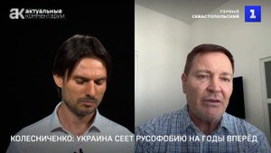 Колесниченко: Украина сеет русофобию на годы вперёд