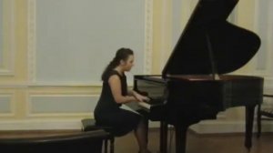 eMuse participation video – Elizaveta Karaulova piano, 17 years old - Russia