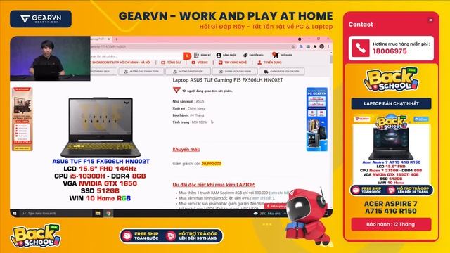 ?LIVESTREAM TƯ VẤN CÔNG NGHỆ 2021? смотреть онлайн