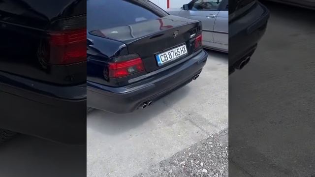 BMW E39 523I 170HP POPS & BANGS