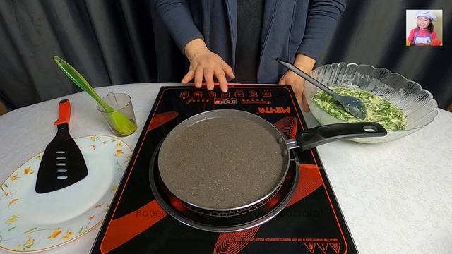 БЛИНЧИКИ С ДЖУСАЕМ! Блины по-корейски как приготовить. КОРЕЙСКАЯ КУХНЯ Проще простого! #47
