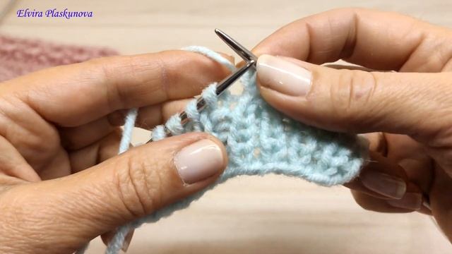 КОСА СПИЦАМИ №1. Вязание спицами. смотреть онлайн