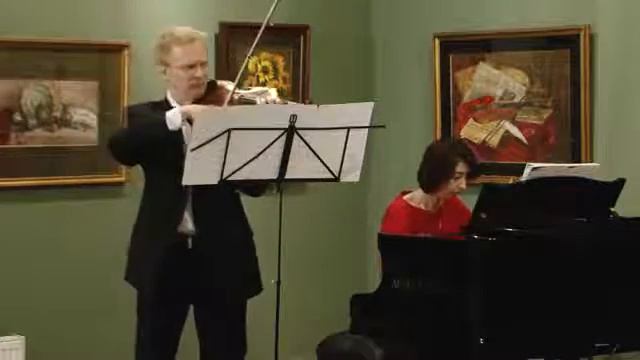 М.Равель. Соната для скрипки и фортепиано 2 часть «Блюз» В.Семянников ДМШ Александрова Л.Остроушко
