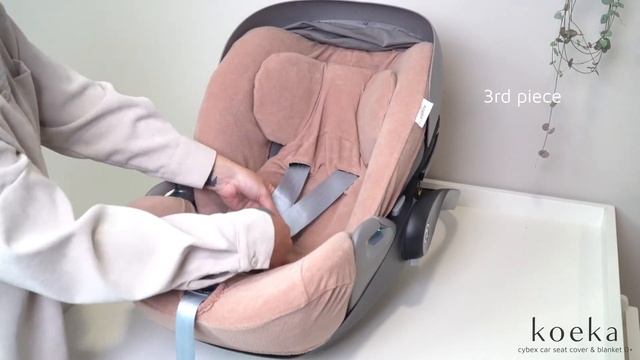 Koeka Cybex Cloud Z i-size car seat cover & blanket 0+ - how to смотреть онлайн