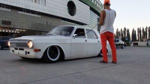 ГАЗ24 на быстрой пневме