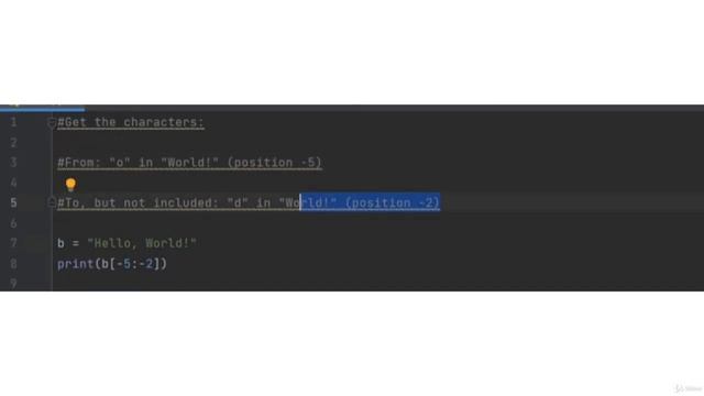 Negative Indexing | Python| смотреть онлайн