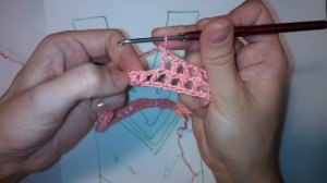 ТОП - майка крючком ПО ДИАГОНАЛИ (филейное вязание) Ч.1 Лямки топа / Мастер-класс / Мамочкин канал