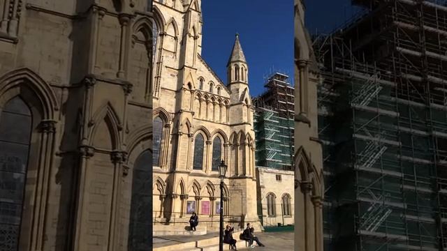 York minster Cathedral from the outside in York, East Yorkshire