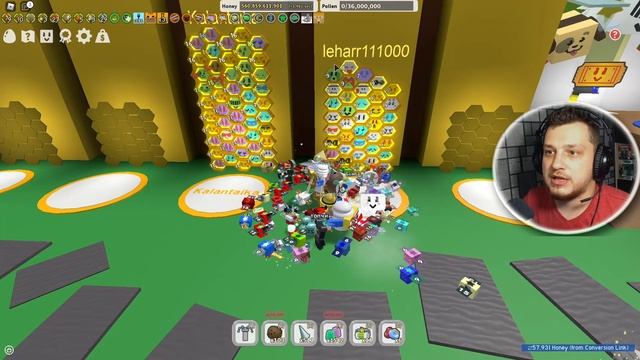ФИШКИ. НОВОСТИ. НОВЫЙ АКК В СИМУЛЯТОРЕ ПЧЕЛОВОДА! BEE SWARM SIMULATOR ROBLOX! смотреть онлайн