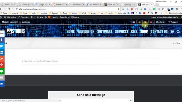 Menu overview Phone table pc Avada theme on Synology NAS Server php7.0_2017 смотреть онлайн