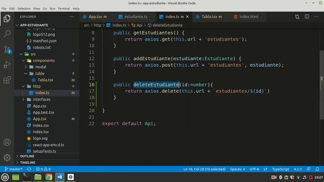 React (Typescript) Express node Mysql | Eliminar registros смотреть онлайн