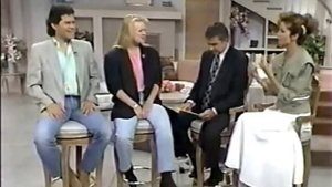 1989 Marcy WALKER and A MARTINEZ on Regis and Kathie Lee show