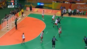 Ріо-2016: гандбол, чоловіки, фінал Данія - Франція 2 п. (1 ч.)