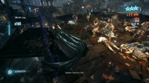 Batman: Arkham Knight, испытание "Мастер комбо" за Бэтмена с комбо-серией из 323 приёмов