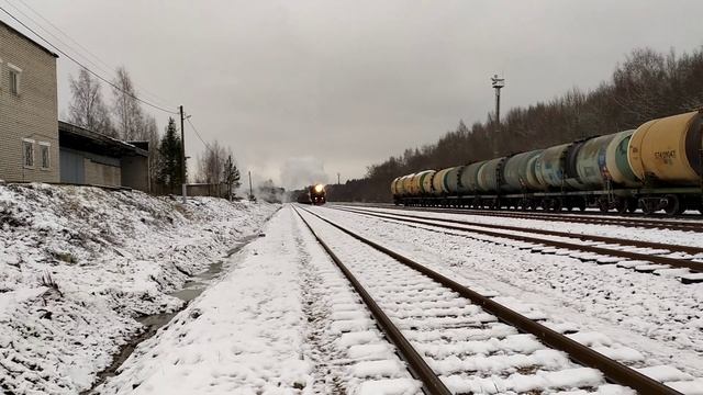 прибытие паровоза